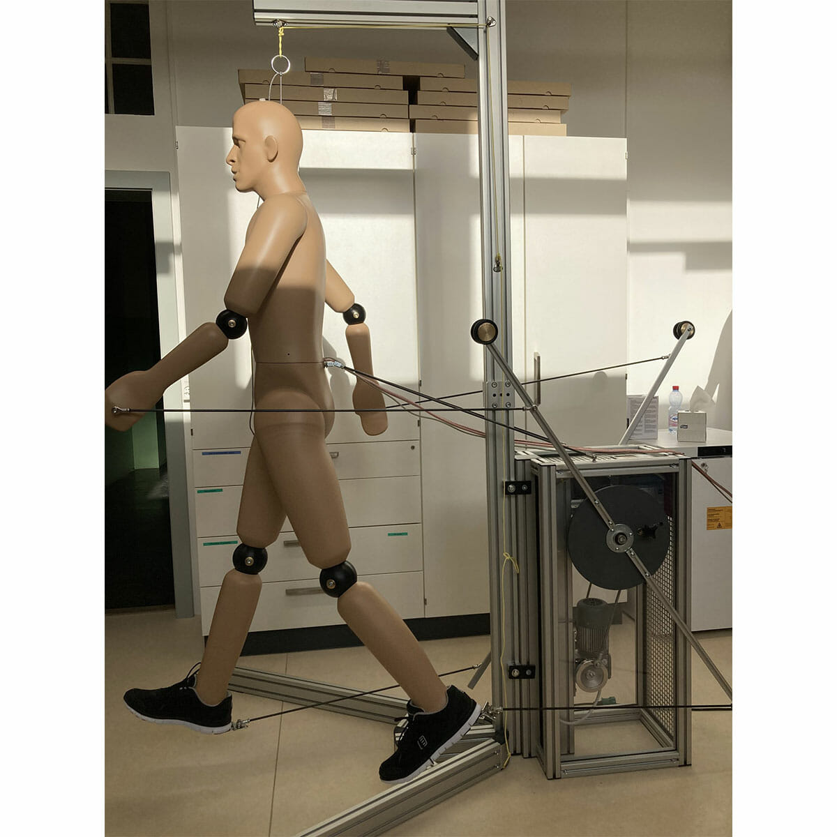 Kanomax and PT Teknik Thermal Manikin Walking